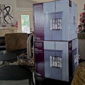 🖤 Home Decorators Collection Kristella| Set of 2 | Matte Black finish